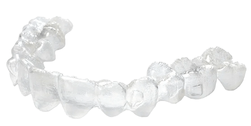 Allineatore dentale trasparente
